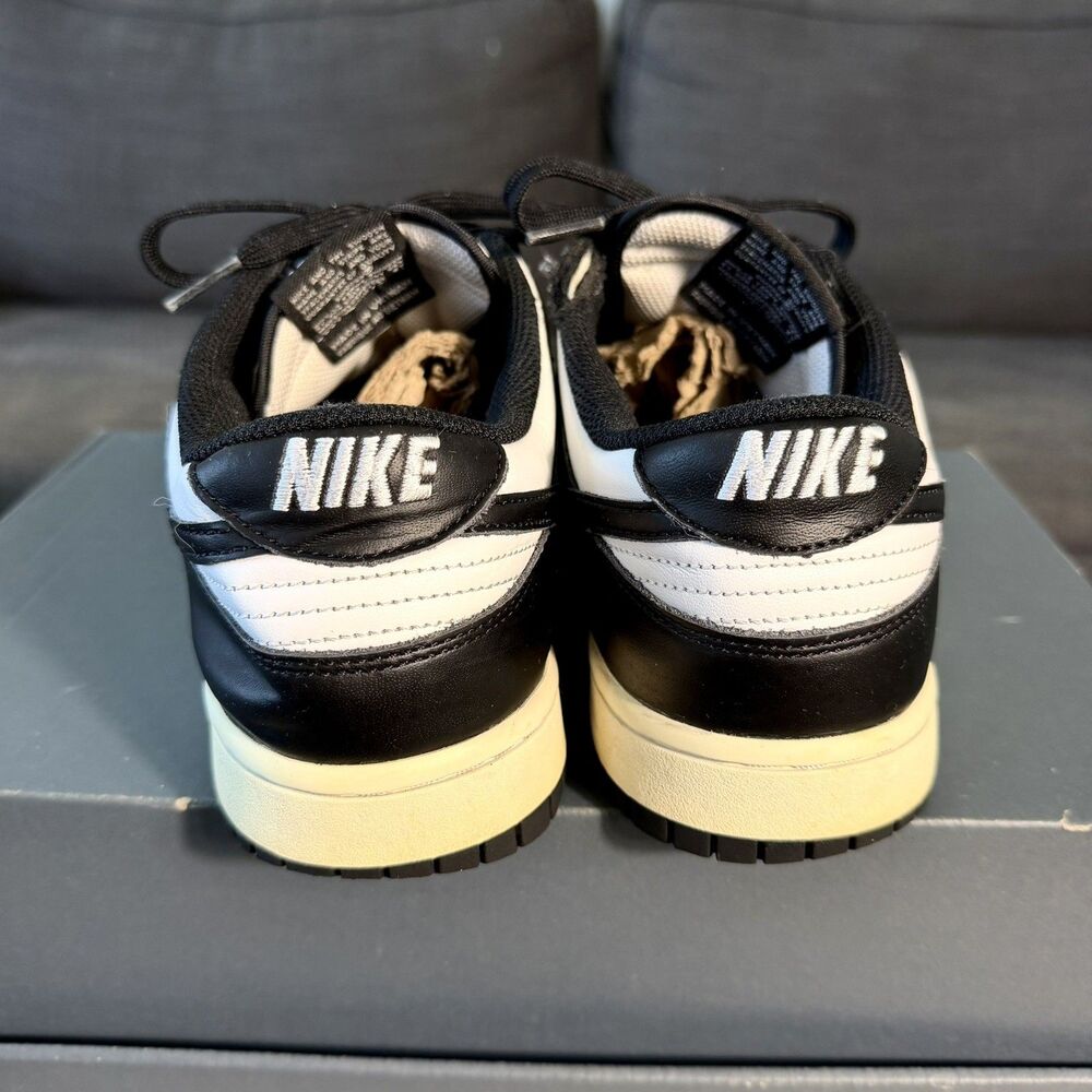 Nike Dunk Low Panda Black White Athletic Sneaker DD1503-101 Women's Size 12 - Picture 5 of 12